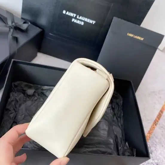 IN LAMBSKIN CALYPSO YSL PLUNGED 0603